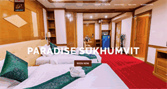 Desktop Screenshot of paradisesukhumvit.com
